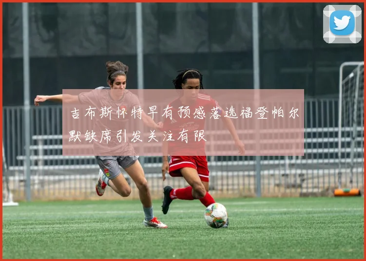 吉布斯怀特早有预感落选福登帕尔默缺席引发关注有限